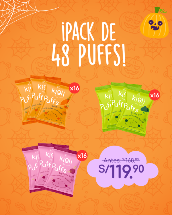 ¡Promo!Pack de 48 puffs de 15g