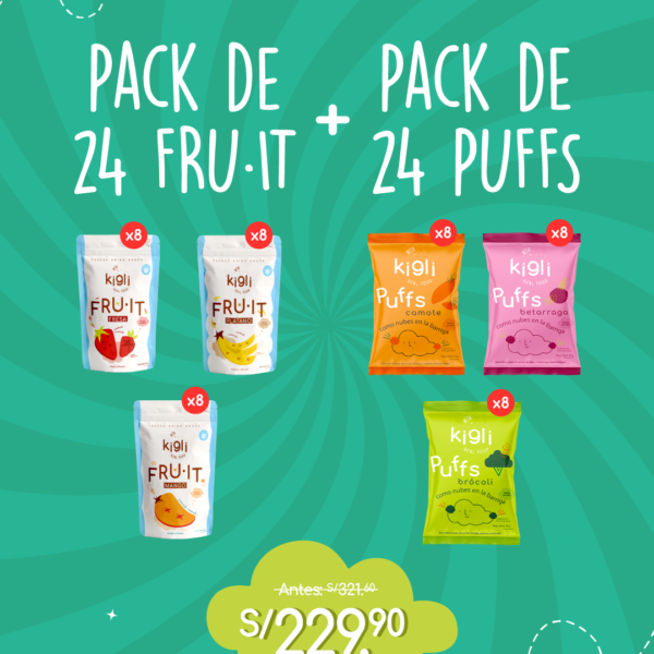 CyberPack de 24 puffs + 24 Fru.it de 15g