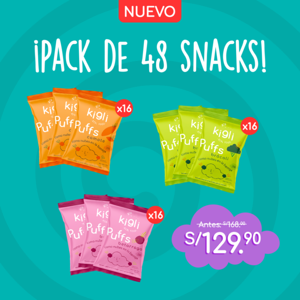 ¡Promo!Pack de 48 puffs de 15g