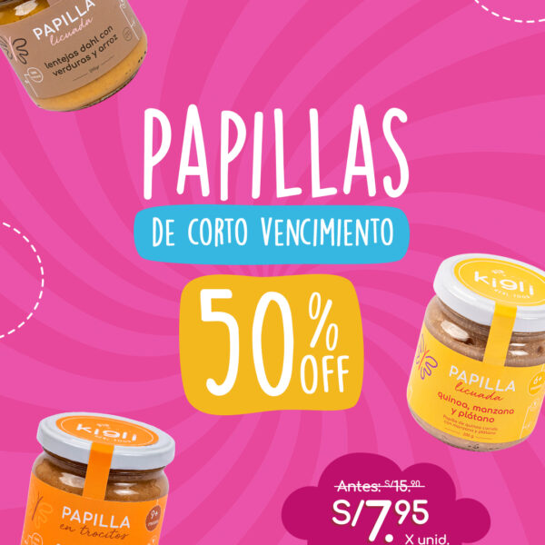 ¡Black Friday! Papillas de corto vencimiento