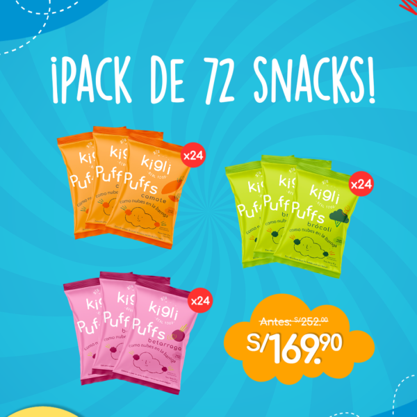 Pack de 72 puffs