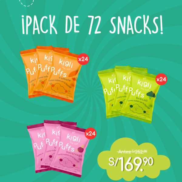 CyberPack de 72 puffs de 15g